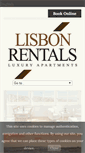 Mobile Screenshot of lisbonrentals.pt